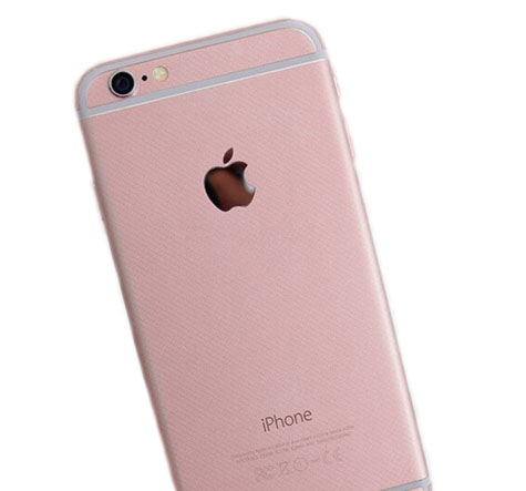 Rose Gold iPhone 6 / 6S Full Body Sticker Wrap - Retailite