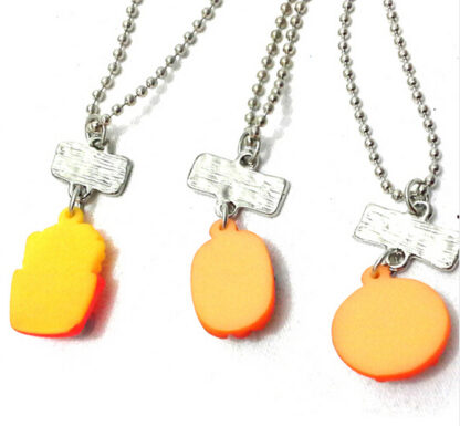 fast food necklace