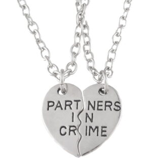 partners in crime necklaces