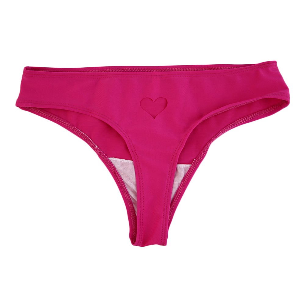 Pink Heart Bikini - Brazilian Wet Pussy