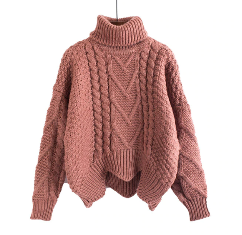 Verrassend Women's V Knitted Crop Top Pullover Sweater - Retailite QZ-77
