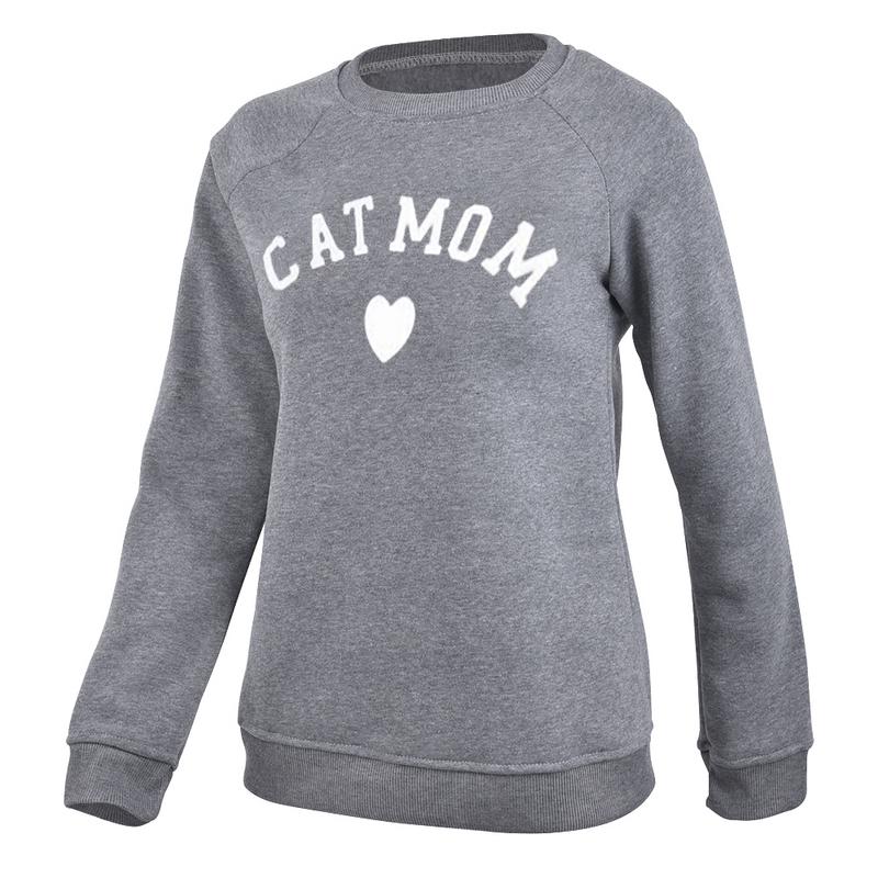 Cat Mom Heart Women's Sweatshirt - Retailite