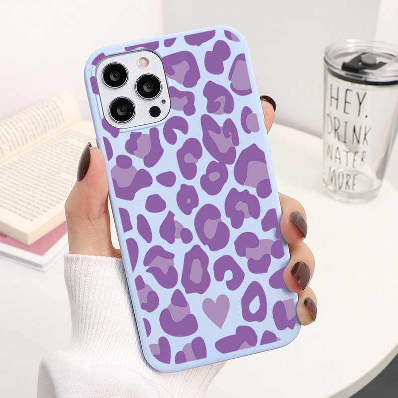 Mini Silicone Pouch - Cheetah