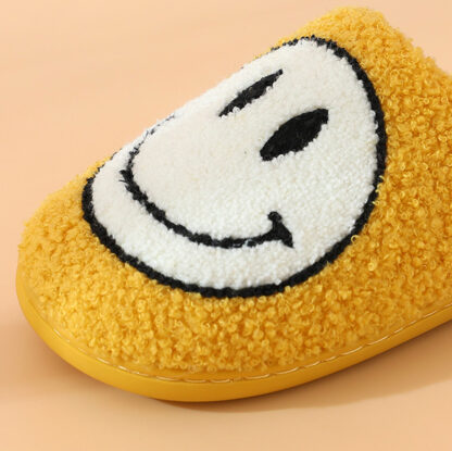 smiley face slippers happy face