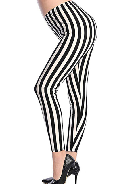 striped yoga pants